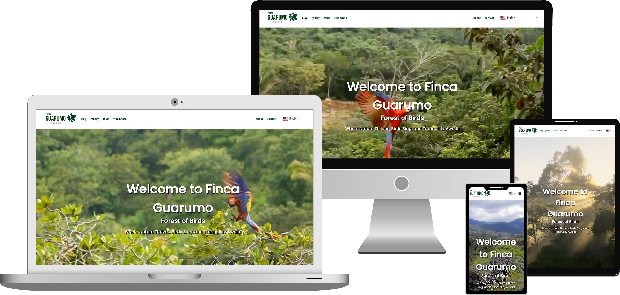 Finca Guarumo project screenshot